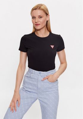 Bluzka damska Guess ze sklepu: MODIVO w kategorii: Bluzki damskie - zdjęcie WP-EBWP-BKLVO-LN0_0000302857388