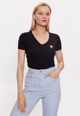 Bluzka damska wiosenna Guess ze sklepu: MODIVO w kategorii: Bluzki damskie - zdjęcie WP-EBWP-BKLVO-LN0_0000302858408