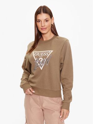 Bluza damska w stylu młodzieżowym Guess ze sklepu: MODIVO w kategorii: Bluzy damskie - zdjęcie WP-EBWP-BKLVO-LN0_0000302881345
