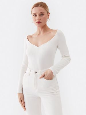 Sweter damski jesienny Guess ze sklepu: MODIVO w kategorii: Swetry damskie - zdjęcie WP-EBWP-BKLVO-LN0_0000302883233