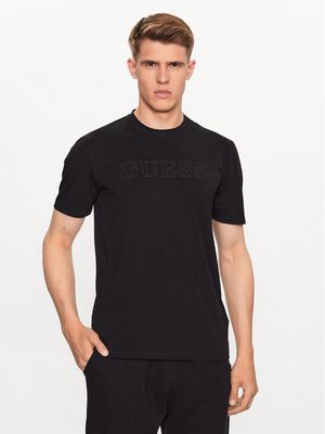 T-shirt męski wiosenny Guess ze sklepu: MODIVO w kategorii: T-shirty męskie - zdjęcie WP-EBWP-BKLVO-LN0_0000302884544