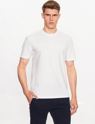 T-shirt męski wiosenny Guess ze sklepu: MODIVO w kategorii: T-shirty męskie - zdjęcie WP-EBWP-BKLVO-LN0_0000302884575