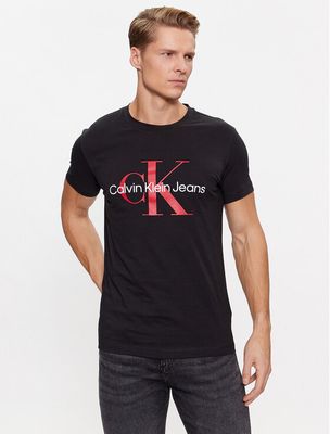 T-shirt męski młodzieżowy Calvin Klein Jeans ze sklepu: MODIVO w kategorii: T-shirty męskie - zdjęcie WP-EBWP-BKLVO-LN0_0000302886142