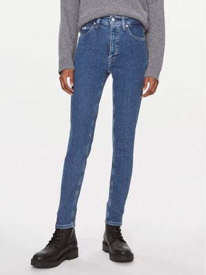 Calvin Klein Jeans - Jeansy damskie w miejskim stylu ze sklepu: MODIVO w kategorii: Jeansy damskie - zdjęcie WP-EBWP-BKLVO-LN0_0000302891900