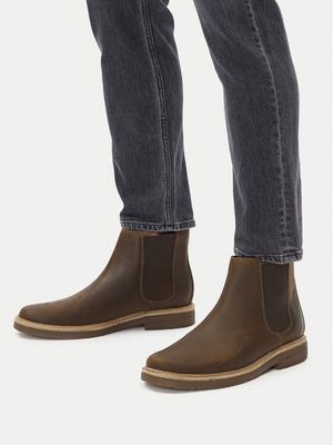 Buty zimowe męskie zimowe Clarks ze sklepu: MODIVO w kategorii: Buty zimowe męskie - zdjęcie WP-EBWP-BKLVO-LN0_0000302933617