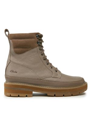 Buty zimowe dziecięce na zimę Clarks ze sklepu: MODIVO w kategorii: Buty zimowe dziecięce - zdjęcie WP-EBWP-BKLVO-LN0_0000302933709