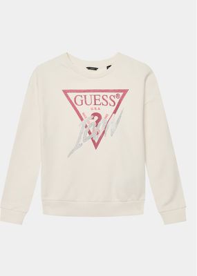 Bluza dziewczęca na wiosnę Guess ze sklepu: MODIVO w kategorii: Bluzy dziewczęce - zdjęcie WP-EBWP-BKLVO-LN0_0000302964635