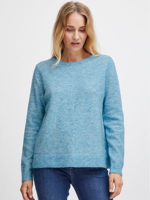 Sweter damski na zimę Fransa ze sklepu: MODIVO w kategorii: Swetry damskie - zdjęcie WP-EBWP-BKLVO-LN0_0000302980734