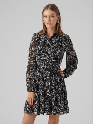 Sukienka jesienna Vero Moda ze sklepu: MODIVO w kategorii: Sukienki - zdjęcie WP-EBWP-BKLVO-LN0_0000302985708