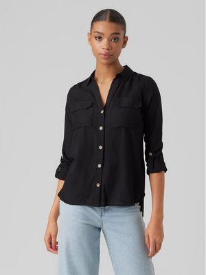 Koszula damska casual Vero Moda ze sklepu: MODIVO w kategorii: Koszule damskie - zdjęcie WP-EBWP-BKLVO-LN0_0000302986064