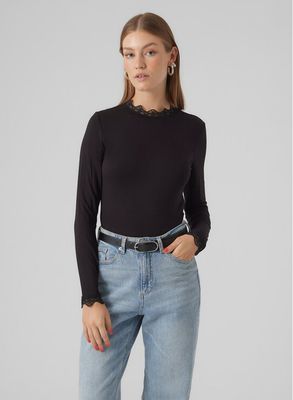 Bluzka damska casual Vero Moda ze sklepu: MODIVO w kategorii: Bluzki damskie - zdjęcie WP-EBWP-BKLVO-LN0_0000302986507