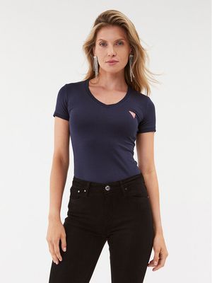Bluzka damska wiosenna Guess ze sklepu: MODIVO w kategorii: Bluzki damskie - zdjęcie WP-EBWP-BKLVO-LN0_0000303001186