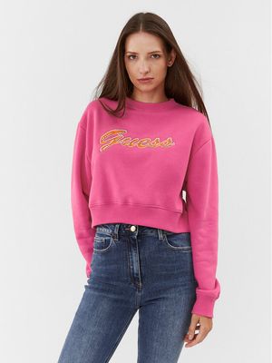 Bluza damska Guess ze sklepu: MODIVO w kategorii: Bluzy damskie - zdjęcie WP-EBWP-BKLVO-LN0_0000303018931