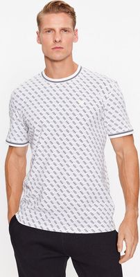 T-shirt męski casual Guess ze sklepu: MODIVO w kategorii: T-shirty męskie - zdjęcie WP-EBWP-BKLVO-LN0_0000303023270