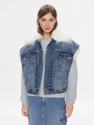 Kamizelka damska casual Pinko ze sklepu: MODIVO w kategorii: Kamizelki damskie - zdjęcie WP-EBWP-BKLVO-LN0_0000303024963