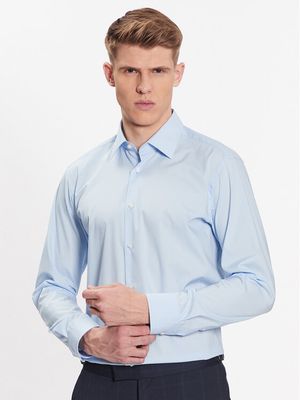 Koszula męska z klasycznym kołnierzykiem BOSS ze sklepu: MODIVO w kategorii: Koszule męskie - zdjęcie WP-EBWP-BKLVO-LN0_0000303028763