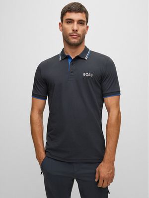 T-shirt męski BOSS ze sklepu: MODIVO w kategorii: T-shirty męskie - zdjęcie WP-EBWP-BKLVO-LN0_0000303029531