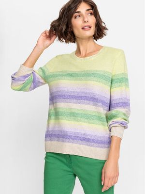 Sweter damski casual Olsen ze sklepu: MODIVO w kategorii: Swetry damskie - zdjęcie WP-EBWP-BKLVO-LN0_0000303032500
