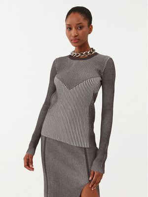 Sweter damski jesienny Patrizia Pepe ze sklepu: MODIVO w kategorii: Swetry damskie - zdjęcie WP-EBWP-BKLVO-LN0_0000303042622