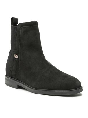 Botki jesienne Tommy Hilfiger ze sklepu: MODIVO w kategorii: Botki - zdjęcie WP-EBWP-BKLVO-LN0_0000303065591