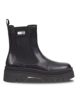 Tommy Jeans - Botki na jesień ze sklepu: MODIVO w kategorii: Botki - zdjęcie WP-EBWP-BKLVO-LN0_0000303070397