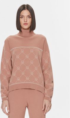 Sweter damski zimowy Liu Jo Sport ze sklepu: MODIVO w kategorii: Swetry damskie - zdjęcie WP-EBWP-BKLVO-LN0_0000303078089