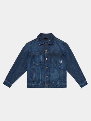 Kurtka chłopięca wiosenna Tommy Hilfiger ze sklepu: MODIVO w kategorii: Kurtki chłopięce - zdjęcie WP-EBWP-BKLVO-LN0_0000303096755