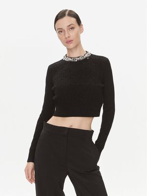 Sweter damski casual Elisabetta Franchi ze sklepu: MODIVO w kategorii: Swetry damskie - zdjęcie WP-EBWP-BKLVO-LN0_0000303102982