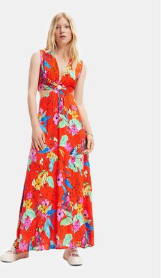 Sukienka casual Desigual ze sklepu: MODIVO w kategorii: Sukienki - zdjęcie WP-EBWP-BKLVO-LN0_0000303104474