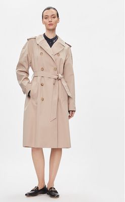 Płaszcz damski Tommy Hilfiger ze sklepu: MODIVO w kategorii: Płaszcze damskie - zdjęcie WP-EBWP-BKLVO-LN0_0000303106775