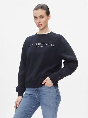 Bluza damska Tommy Hilfiger ze sklepu: MODIVO w kategorii: Bluzy damskie - zdjęcie WP-EBWP-BKLVO-LN0_0000303107352