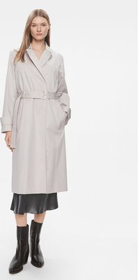 Płaszcz damski Calvin Klein ze sklepu: MODIVO w kategorii: Płaszcze damskie - zdjęcie WP-EBWP-BKLVO-LN0_0000303107635