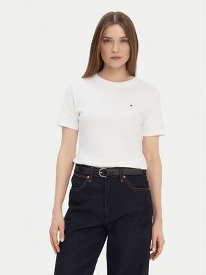 Bluzka damska na wiosnę casual Tommy Hilfiger ze sklepu: MODIVO w kategorii: Bluzki damskie - zdjęcie WP-EBWP-BKLVO-LN0_0000303110833