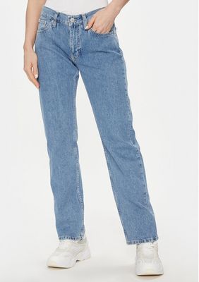 Jeansy damskie Calvin Klein Jeans ze sklepu: MODIVO w kategorii: Jeansy damskie - zdjęcie WP-EBWP-BKLVO-LN0_0000303113865