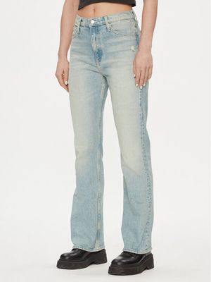 Jeansy damskie w miejskim stylu Calvin Klein Jeans ze sklepu: MODIVO w kategorii: Jeansy damskie - zdjęcie WP-EBWP-BKLVO-LN0_0000303114343