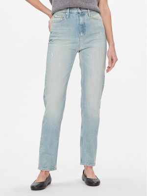 Calvin Klein Jeans - Jeansy damskie casualowe ze sklepu: MODIVO w kategorii: Jeansy damskie - zdjęcie WP-EBWP-BKLVO-LN0_0000303114510