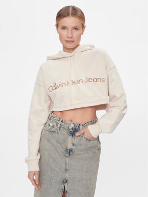 Bluza damska zimowa Calvin Klein Jeans ze sklepu: MODIVO w kategorii: Bluzy damskie - zdjęcie WP-EBWP-BKLVO-LN0_0000303115463