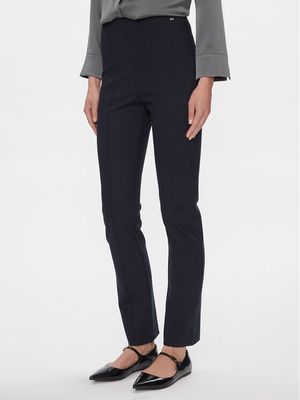 Spodnie damskie jesienne Tommy Hilfiger ze sklepu: MODIVO w kategorii: Spodnie damskie - zdjęcie WP-EBWP-BKLVO-LN0_0000303116286