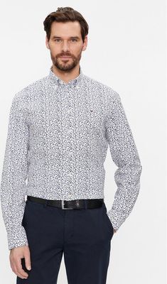 Koszula męska z kołnierzykiem button down Tommy Hilfiger ze sklepu: MODIVO w kategorii: Koszule męskie - zdjęcie WP-EBWP-BKLVO-LN0_0000303117252