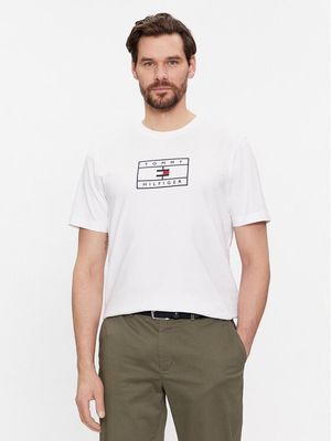 T-shirt męski na wiosnę Tommy Hilfiger ze sklepu: MODIVO w kategorii: T-shirty męskie - zdjęcie WP-EBWP-BKLVO-LN0_0000303118150