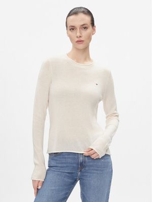 Sweter damski casualowy Tommy Hilfiger ze sklepu: MODIVO w kategorii: Swetry damskie - zdjęcie WP-EBWP-BKLVO-LN0_0000303120122