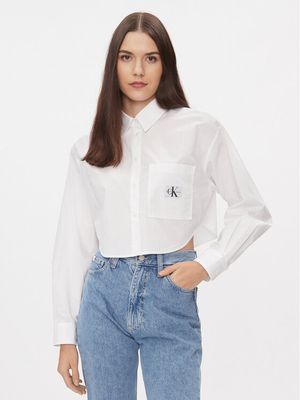 Calvin Klein Jeans - Koszula damska ze sklepu: MODIVO w kategorii: Koszule damskie - zdjęcie WP-EBWP-BKLVO-LN0_0000303120689