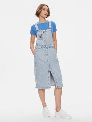 Sukienka Tommy Jeans ze sklepu: MODIVO w kategorii: Sukienki - zdjęcie WP-EBWP-BKLVO-LN0_0000303120979