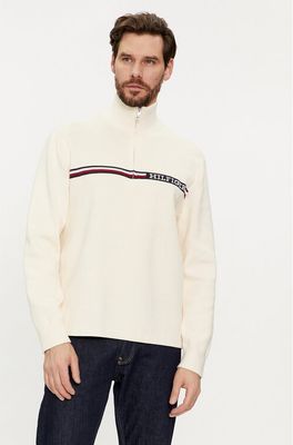 Sweter męski na zimę młodzieżowy Tommy Hilfiger ze sklepu: MODIVO w kategorii: Swetry męskie - zdjęcie WP-EBWP-BKLVO-LN0_0000303121037