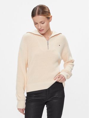 Sweter damski Tommy Hilfiger ze sklepu: MODIVO w kategorii: Swetry damskie - zdjęcie WP-EBWP-BKLVO-LN0_0000303121471