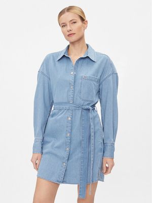 Sukienka casual Tommy Jeans ze sklepu: MODIVO w kategorii: Sukienki - zdjęcie WP-EBWP-BKLVO-LN0_0000303121730