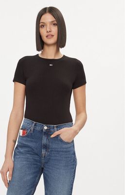 Bluzka damska casual na wiosnę Tommy Jeans ze sklepu: MODIVO w kategorii: Bluzki damskie - zdjęcie WP-EBWP-BKLVO-LN0_0000303122355