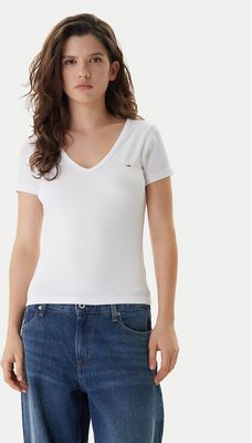 Bluzka damska casual Tommy Jeans ze sklepu: MODIVO w kategorii: Bluzki damskie - zdjęcie WP-EBWP-BKLVO-LN0_0000303122775
