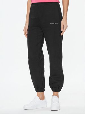 Spodnie damskie sportowe Tommy Jeans ze sklepu: MODIVO w kategorii: Spodnie damskie - zdjęcie WP-EBWP-BKLVO-LN0_0000303123406