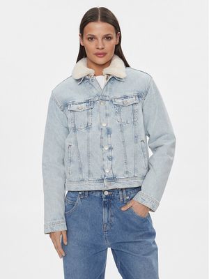 Kurtka damska casual Tommy Jeans ze sklepu: MODIVO w kategorii: Kurtki damskie - zdjęcie WP-EBWP-BKLVO-LN0_0000303124182